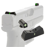 New 2 Dot Glow In Dark Night Sights Standard Height for Glock 17 19 22 23 24 26 27