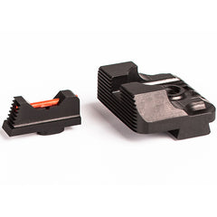 Fiber Optic Front/Rear Tactical Sight Combat Sight for Glock Standard Models