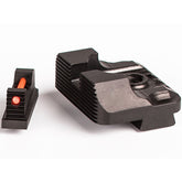 Fiber Optic Front/Rear Tactical Sight Combat Sight for Glock Standard Models