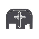 Aluminum Rear Cover Slide Back Plate fits Glock Gen 1-4