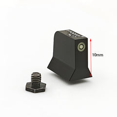 New Tritium Night Front Sights Tall Suppressor Height For Glock Pistols G17-45