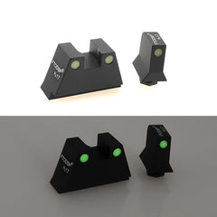 Suppressor Scopes Height Night Sights For Glock Mos 17, 17L, 19, 22-28, 31-35
