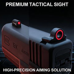 Ghost Ring Night Sight Set For Glock 17/19/19X/20/22/26/30/34/45 Gen 1-5