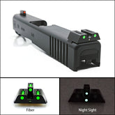 Upgraded Fiber Optic Night Sight Set for Glock 17 17L 19 22 23 24 26 27 33 34 35
