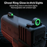 Ghost Ring Night Sight Set For Glock 17/19/19X/20/22/26/30/34/45 Gen 1-5