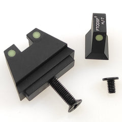 Ftodsp Gbb Night Vision Optics Mechanical Night Sight Set For Tokyo Marui Glock G17/18/19 Tall Suppressor