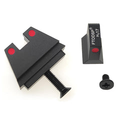 Ftodsp Gbb Night Vision Optics Mechanical Night Sight Set For Tokyo Marui Glock G17/18/19 Tall Suppressor