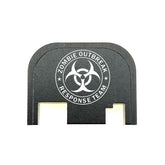 Aluminum Rear Cover Slide Back Plate fits Glock Gen 1-4