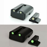 Handgun Glow In The Dark Red/Green Night Sights for Colt 1911 Pistol Models