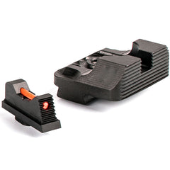 Fiber Optic Front/Rear Tactical Sight Combat Sight for Glock Standard Models