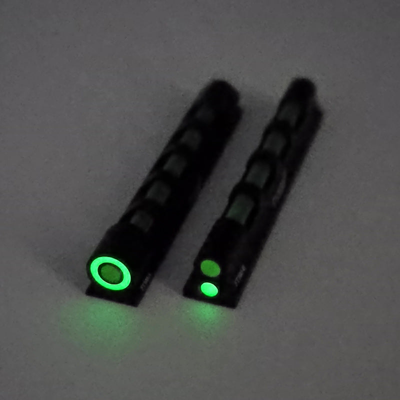 Night Vision Fiber Optic green Front Sights for Shotgun Ventilated Rib Barrels