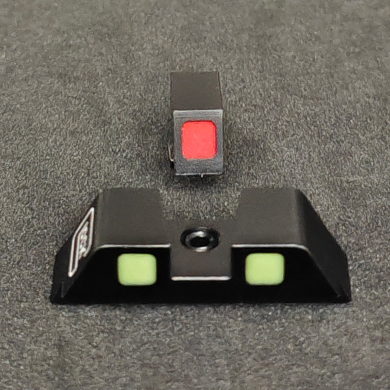 Square Night Sights Glow In Dark for GLOCK 19 17 20 22 24 26 27 29 30 34 35 36
