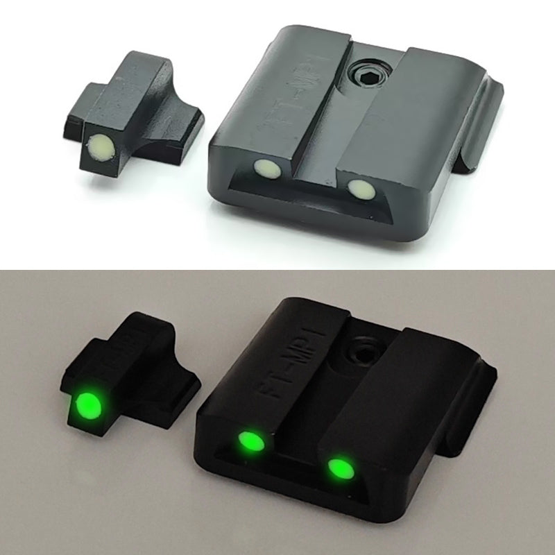 New Glow Handgun Night Sight Red/Green Dot For S&W M&P Shield SD9 SD40 Sights
