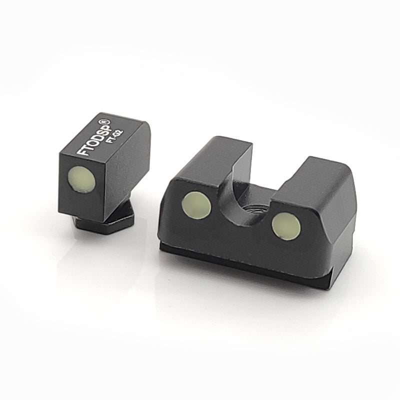 Night Sights Red/Green for Glock 42/43/43X/48 and Taurus G3C G3 GX4 Handgun
