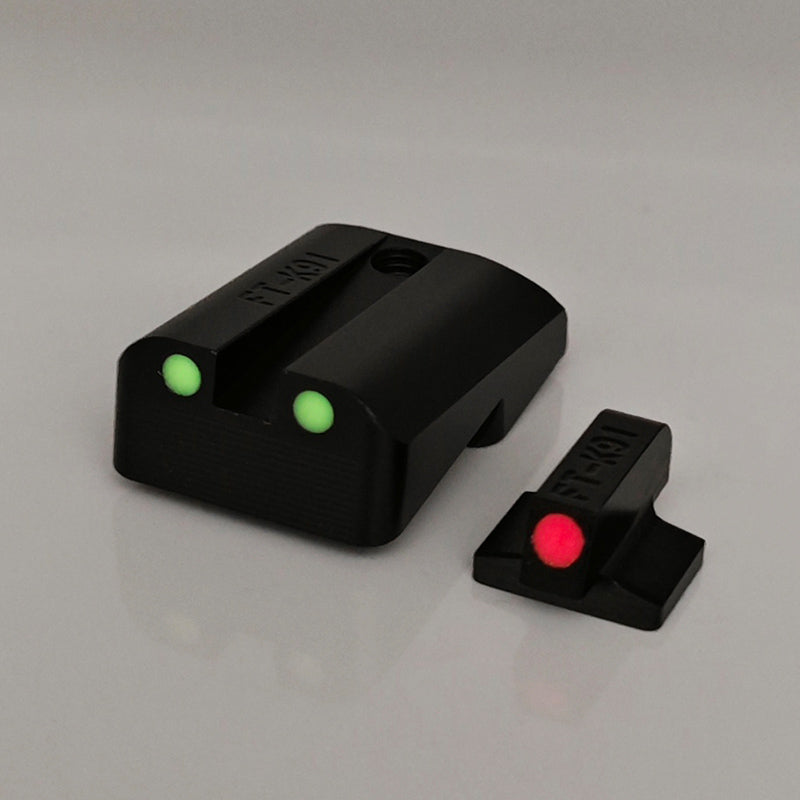 Handgun Glow In The Dark Red/Green Night Sights for Colt 1911 Pistol Models