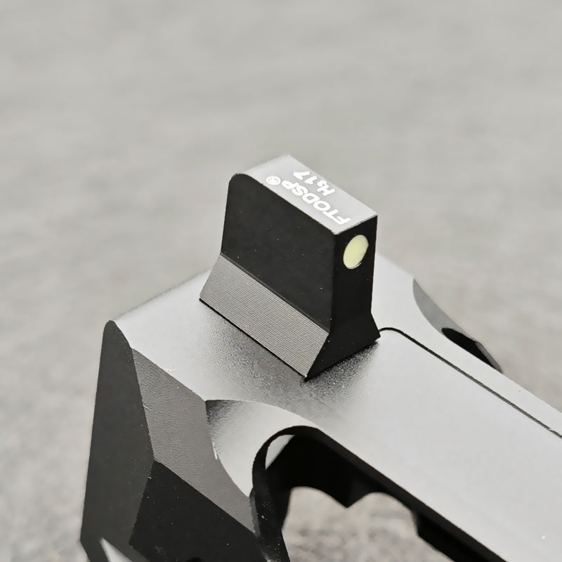 Glow in the Night Front Sights Tall Suppressor Height For Glock Pistols G17-45