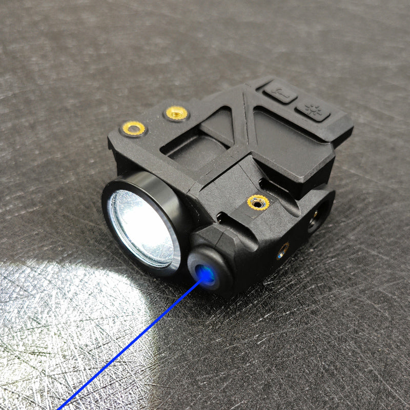 Green Red Blue Laser Sight 500lm Flashlight Combo For Glock 17 19 Taurus G2C G3C
