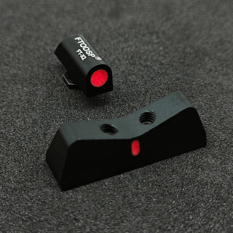 New 2 Dot Glow In Dark Night Sights Standard Height for Glock 17 19 22 23 24 26 27
