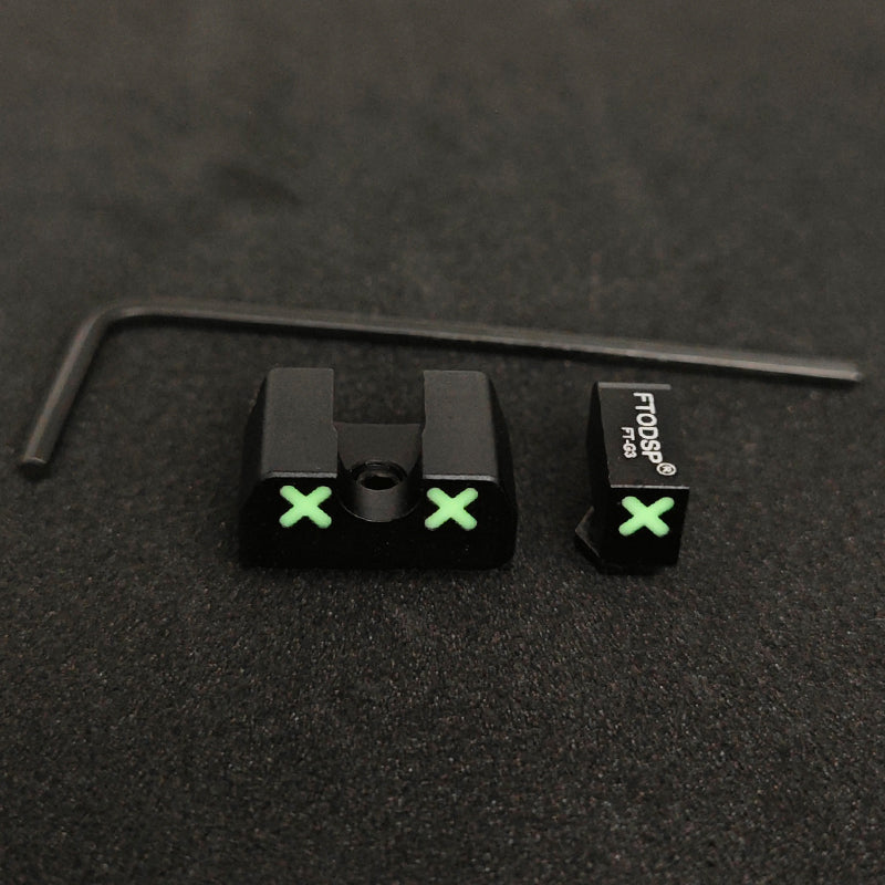 NEW XXX Glow Night Sights for Glock 42/43/43X/48 and Taurus G3C G3 GX4 Handgun