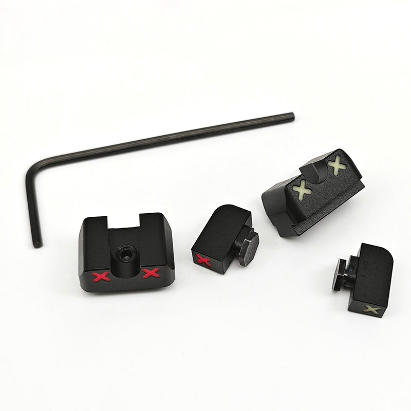 NEW XXX Glow Night Sights for Glock 42/43/43X/48 and Taurus G3C G3 GX4 Handgun