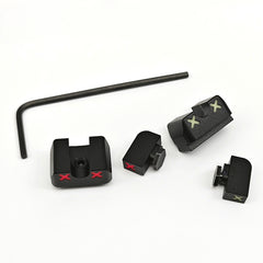NEW XXX Glow Night Sights for Glock 42/43/43X/48 and Taurus G3C G3 GX4 Handgun