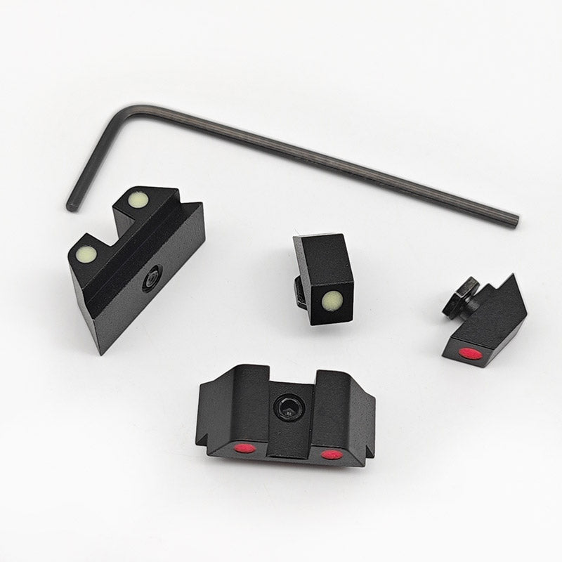 Night Sights Glow In Dark for Glock Front/Rear Subcompact For G42 G43 G43x G48 and Taurus G3C G3 Toro GX4