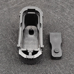 Tactical Defense Grip Enhanced Magazine Extension Base Plate Add +2 Rd for Glocks 43