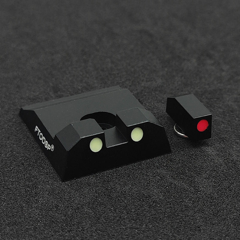 Glow in the Dark Front&Rear Night Sights Green/red Dot for Taurus G2C G2S PT140