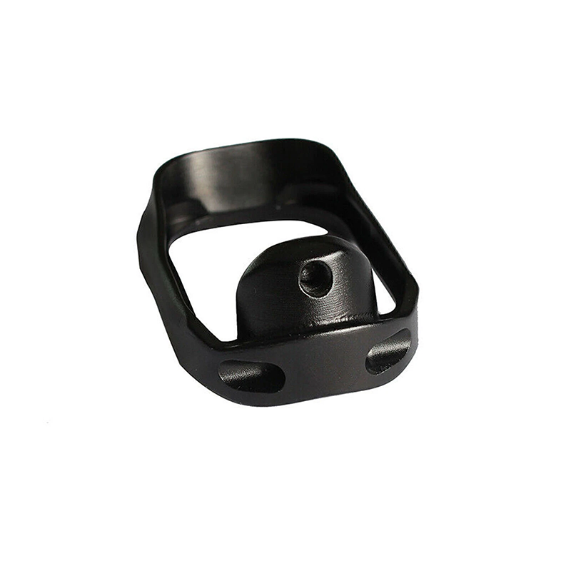 Aluminum Glock Grip Adapter Base Pad For PRO Plus Magwell Gen 5 Glock17&34 Black