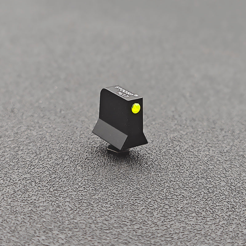 Fiber Optic Front Sights Tall Suppressor Height For Glock Pistols G17-45