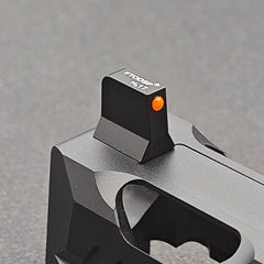 Fiber Optic Front Sights Tall Suppressor Height For Glock Pistols G17-45