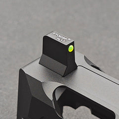 Fiber Optic Front Sights Tall Suppressor Height For Glock Pistols G17-45