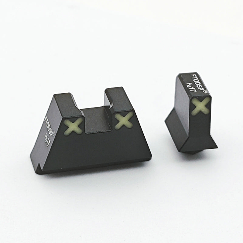 XXX Tall Glow Night Sights Suppressor Height Sight for GLOCK 17 19 22 23 26 27 34 45 MOS Gen 1 - 6