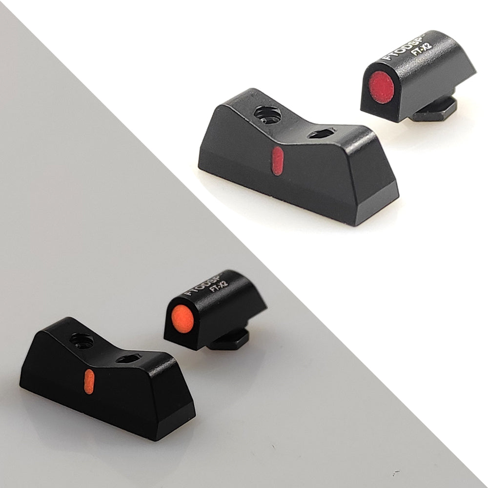 Night Sights 2 Dot Standard Height for Glock 42/43/43X/48 and Taurus G3C G3 GX4