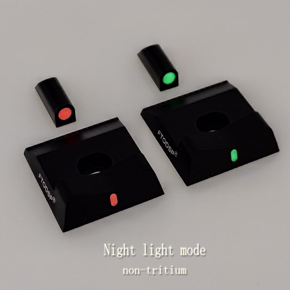 Glow in the Dark Front & Rear 2 Dot Night Sights for Taurus G2C, G2S,G3, PT111