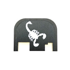 Aluminum Rear Cover Slide Back Plate fits Glock Gen 1-4