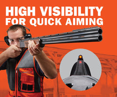 Night Vision Fiber Optic green Front Sights for Shotgun Ventilated Rib Barrels